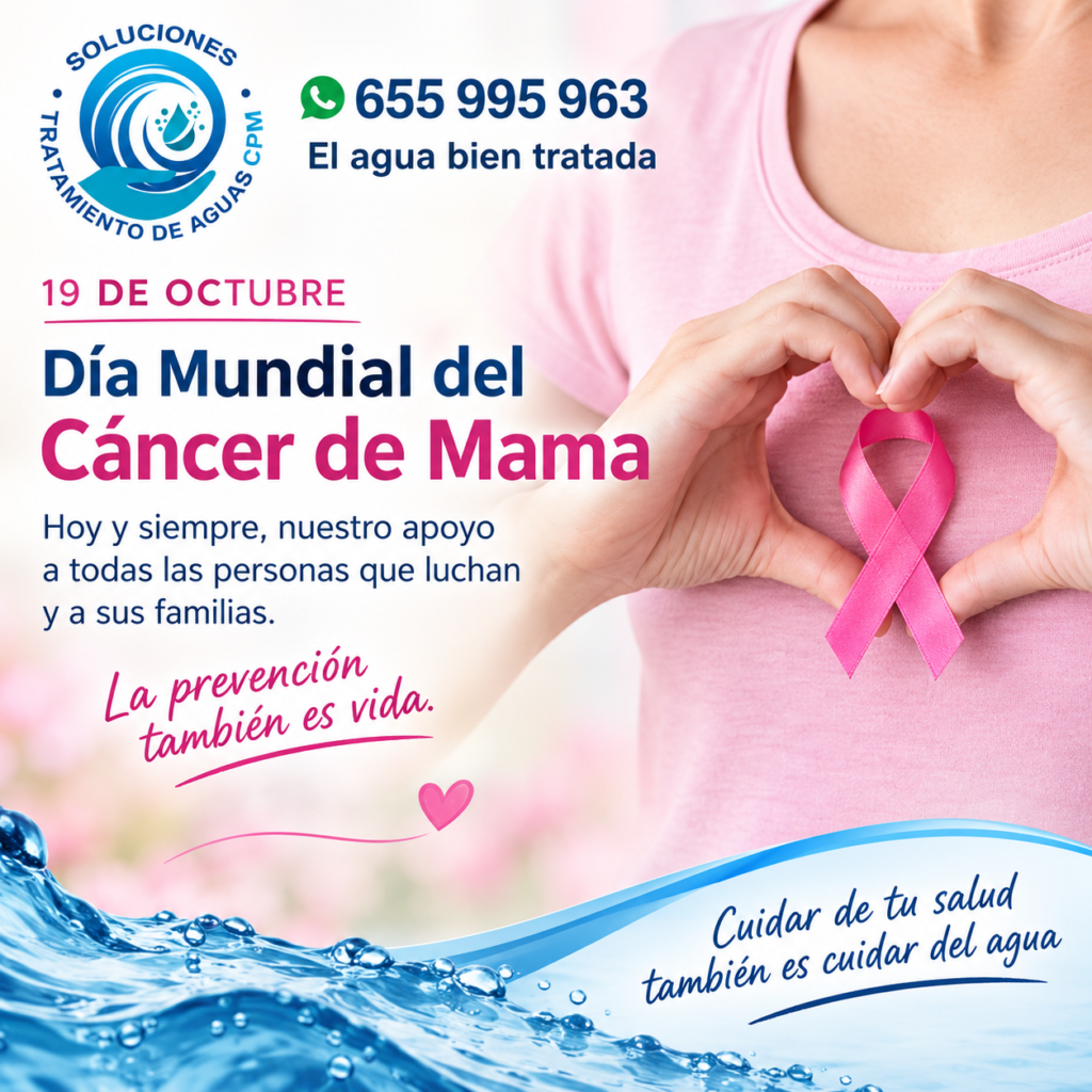 concienciacion rosa y cuidado del agua